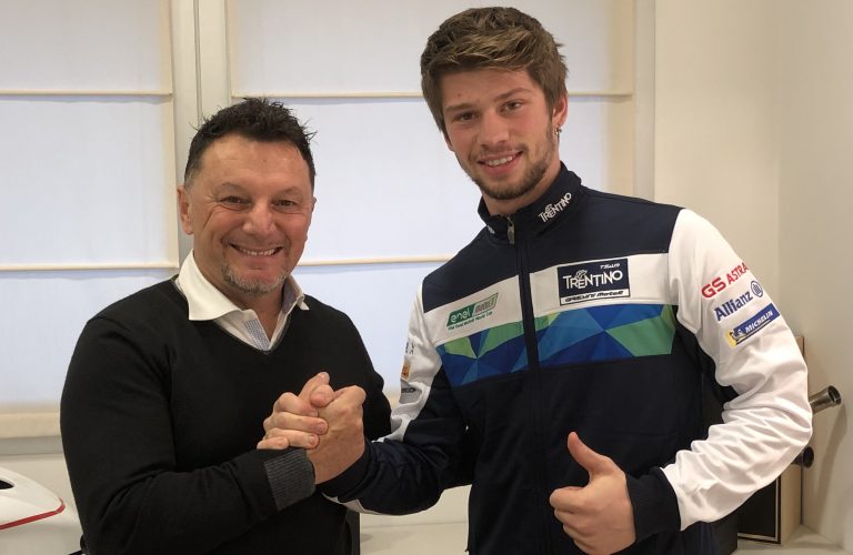 ZACCONE COMPLETES TEAM TRENTINO GRESINI LINE-UP FOR 2020   
