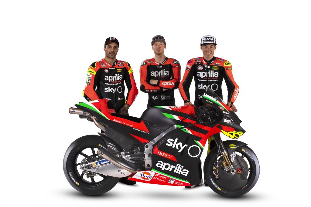 A TOTALLY REVAMPED RS-GP LAUNCHES APRILIA TOWARDS THE NEW MOTOGP SEASON FOR AN ALL-ITALIAN CHALLENGE - Gresini Racing