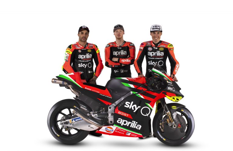 A TOTALLY REVAMPED RS-GP LAUNCHES APRILIA TOWARDS THE NEW MOTOGP SEASON FOR AN ALL-ITALIAN CHALLENGE