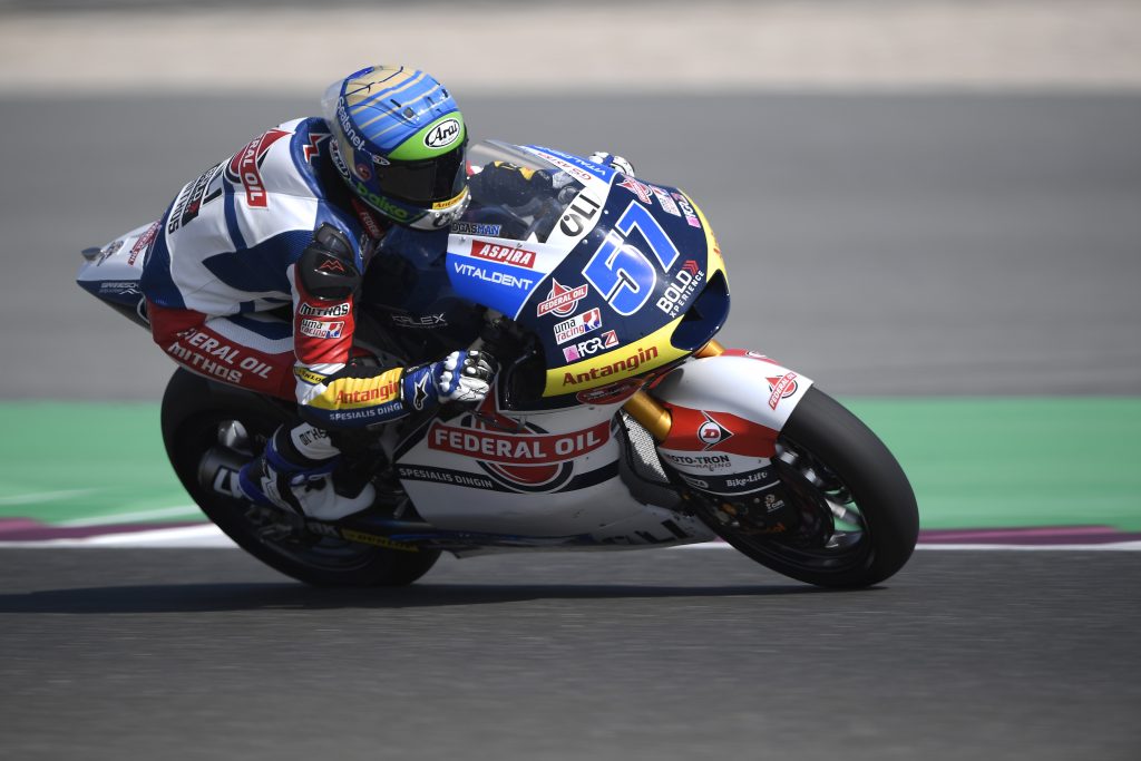 QATAR THE STAGE OF PONS AND BULEGA’S DEBUT WITH TEAM FEDERAL OIL GRESINI    - Gresini Racing