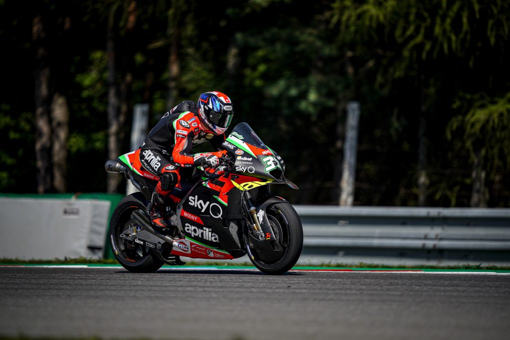ALEIX SEVENTH AND PROVISIONALLY IN Q2 AFTER THE FIRST PRACTICE SESSIONS AT BRNO - Gresini Racing