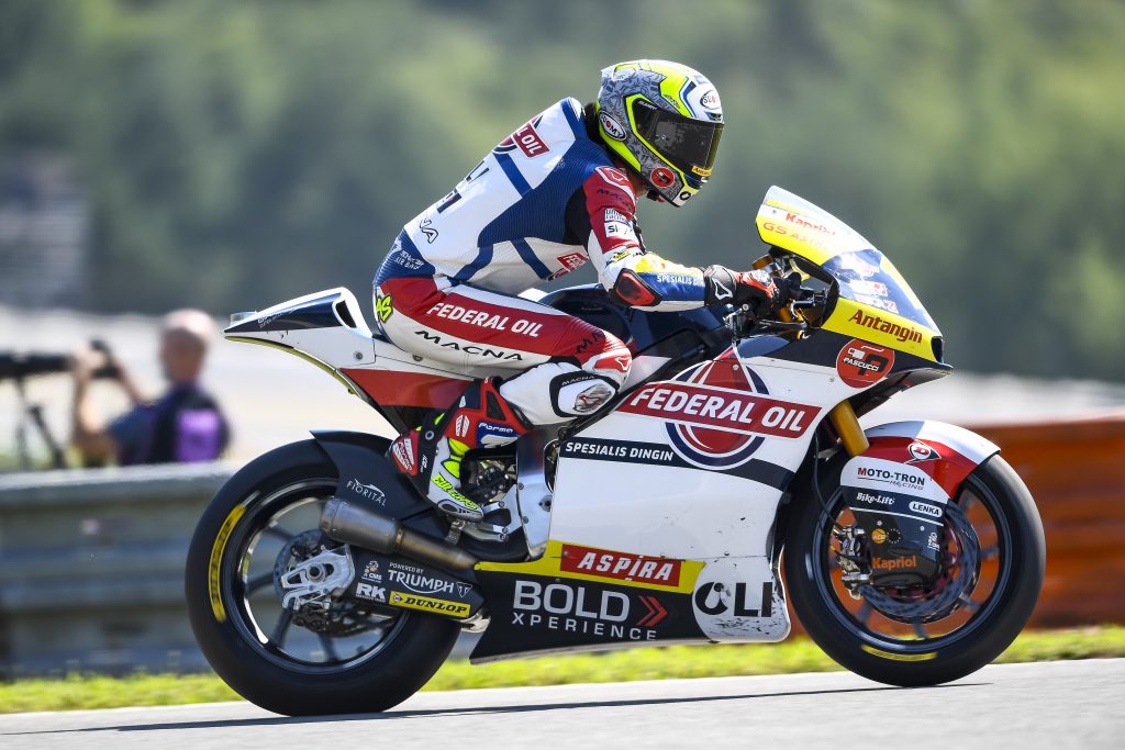 THE PACE IS THERE: TEAM FEDERAL OIL FOR THE COMEBACK - Gresini Racing