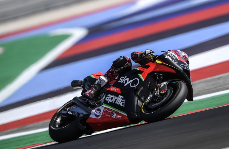 GOOD PACE FOR ALEIX WHO WILL START FROM THE FIFTH ROW