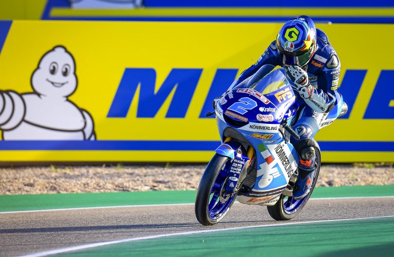 RODRIGO DALLA TERZA FILA AD ARAGON