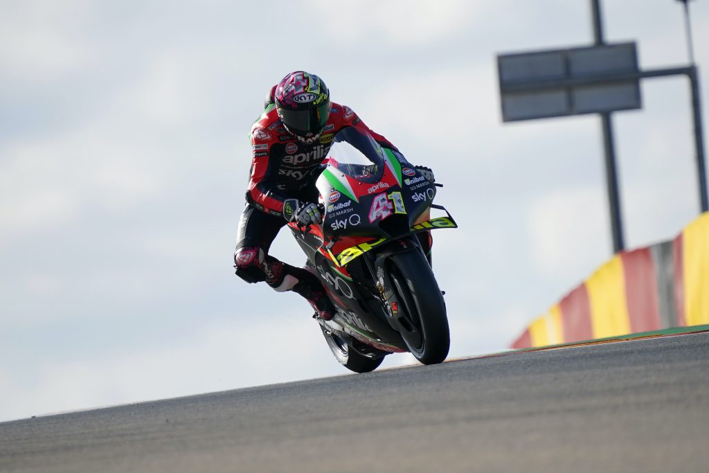 ALEIX SIXTH ON THE FIRST DAY OF PRACTICE AT ARAGÓN - Gresini Racing