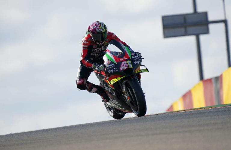 ALEIX SIXTH ON THE FIRST DAY OF PRACTICE AT ARAGÓN