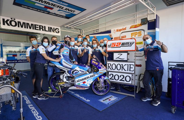 ALCOBA DA 10: È ROOKIE OF THE YEAR MOTO3