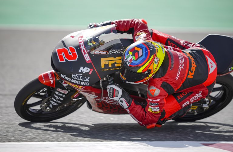 INDONESIAN RACING GRESINI MOTO3 STARTS WITH A BANG: RODRIGO THIRD, ALCOBA SEVENTH   