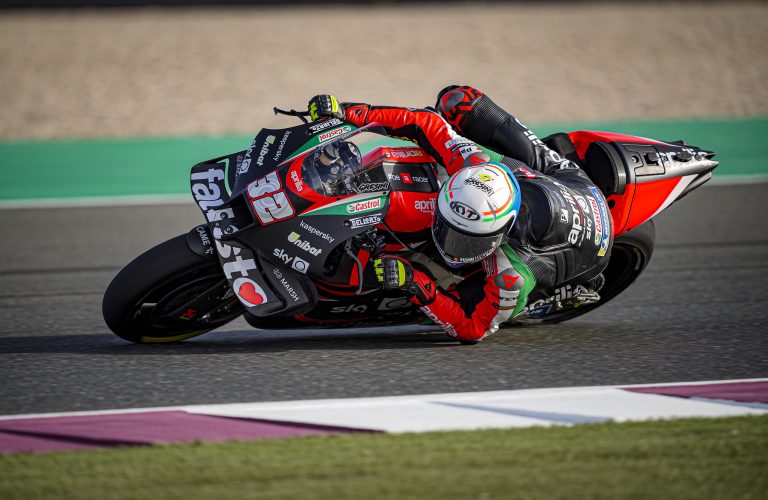 APRILIA PREPARES FOR THE SECOND ROUND IN QATAR