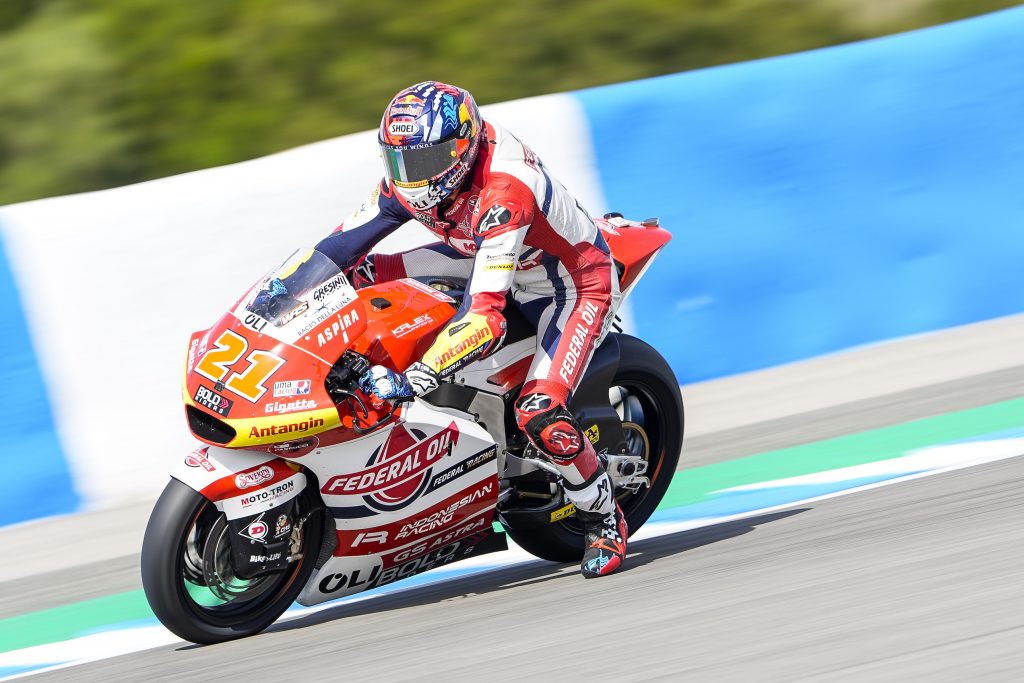 IL TEAM FEDERAL OIL IN TOP10 NELLE LIBERE ANDALUSE    - Gresini Racing