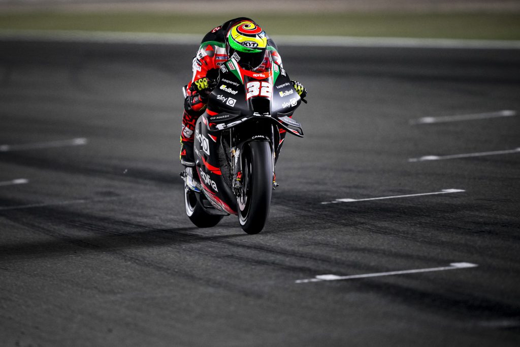 THE SECOND ROW SLIPS THROUGH HIS FINGERS BY 51 THOUSANDTHS BUT QUALIFIERS ARE GOOD FOR ALEIX IN QATAR - Gresini Racing
