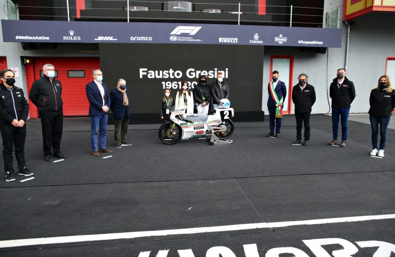 FORMULA1 E MOTOGP INSIEME: IL TRIBUTO A FAUSTO GRESINI   