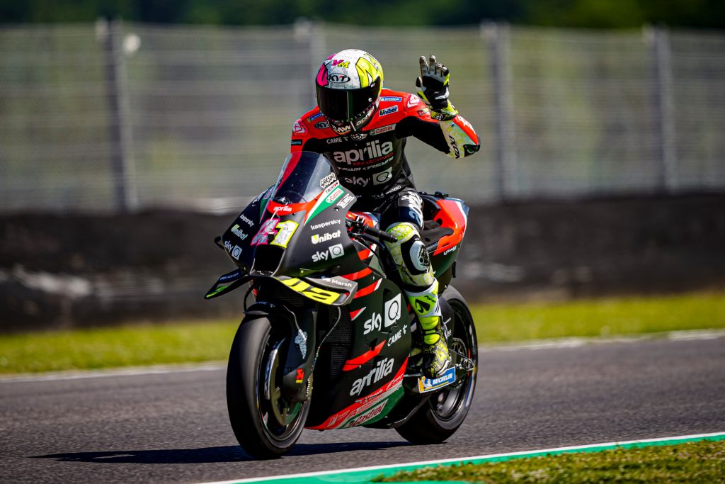 ALEIX WORKS ON PACE AT MUGELLO AND PLACES IN THE TOP 10 - Gresini Racing