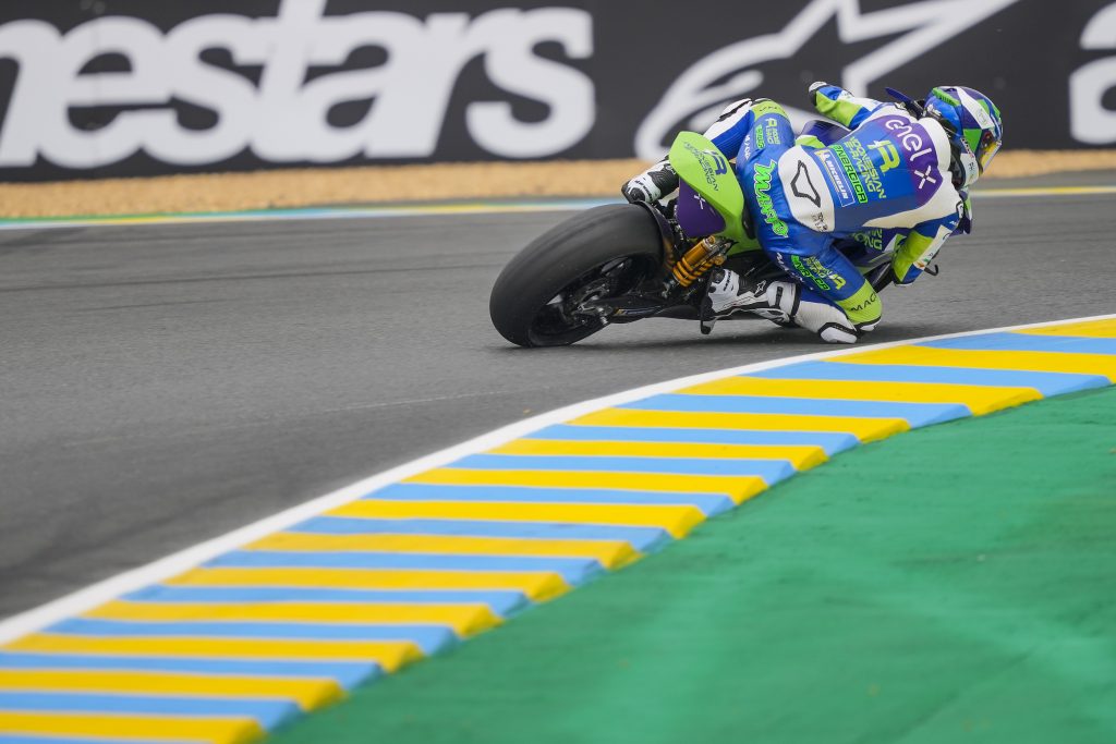 MANTOVANI AND FERRARI OUT OF TOP10 IN FRENCH FRIDAY    - Gresini Racing