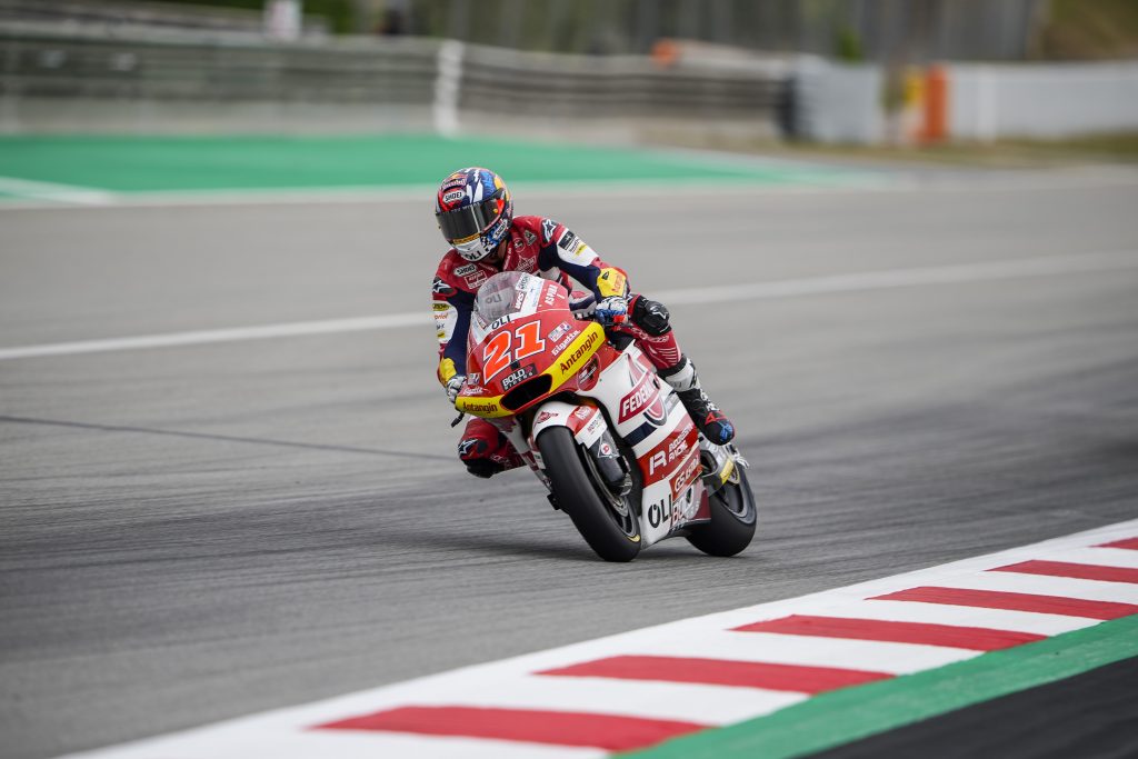 TEAM FEDERAL OIL WORKING HARD ON DAY ONE AT MONTMELÓ    - Gresini Racing
