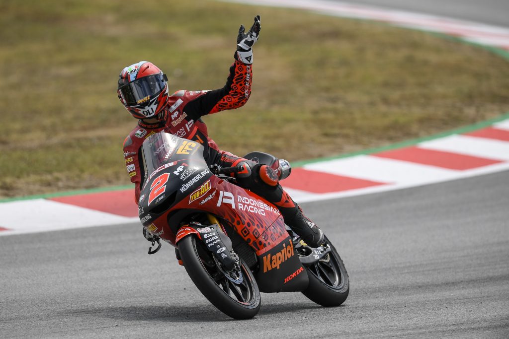 ALCOBA NARROWLY MISSES ON HOME GP WIN AT MONTMELÓ    - Gresini Racing