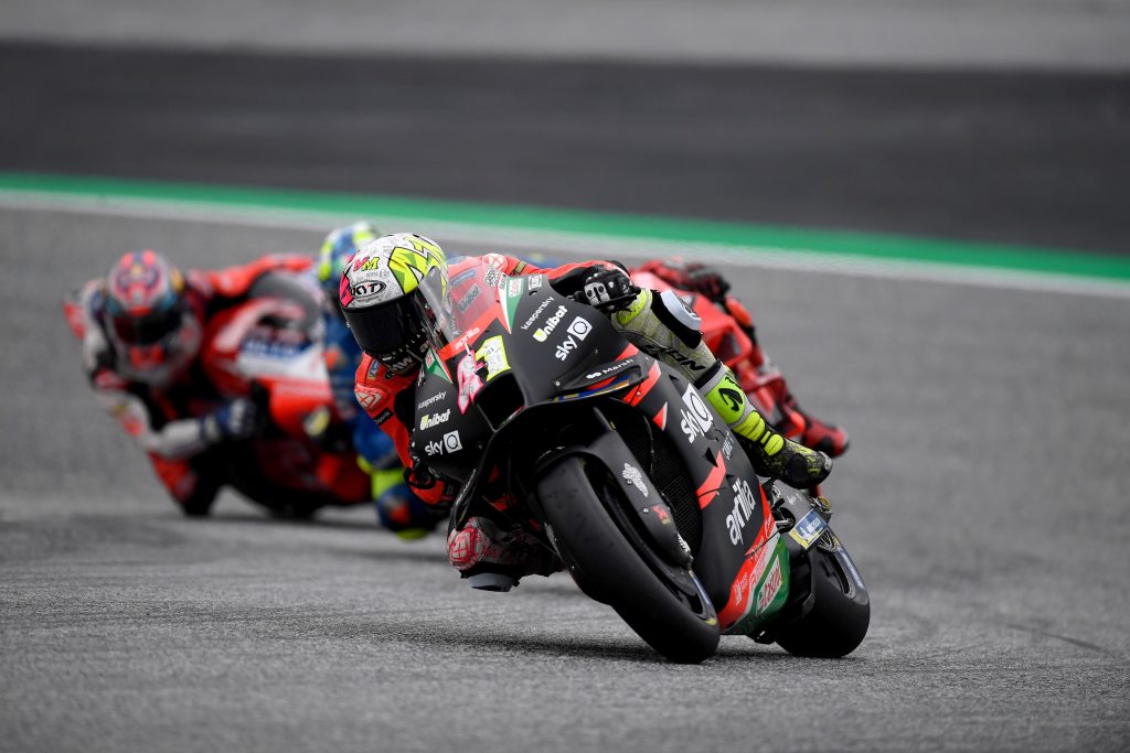 ALEIX ESPARGARÓ STOPS AFTER THE SECOND START ON THE RED BULL RING IN THE STYRIA GP - Gresini Racing