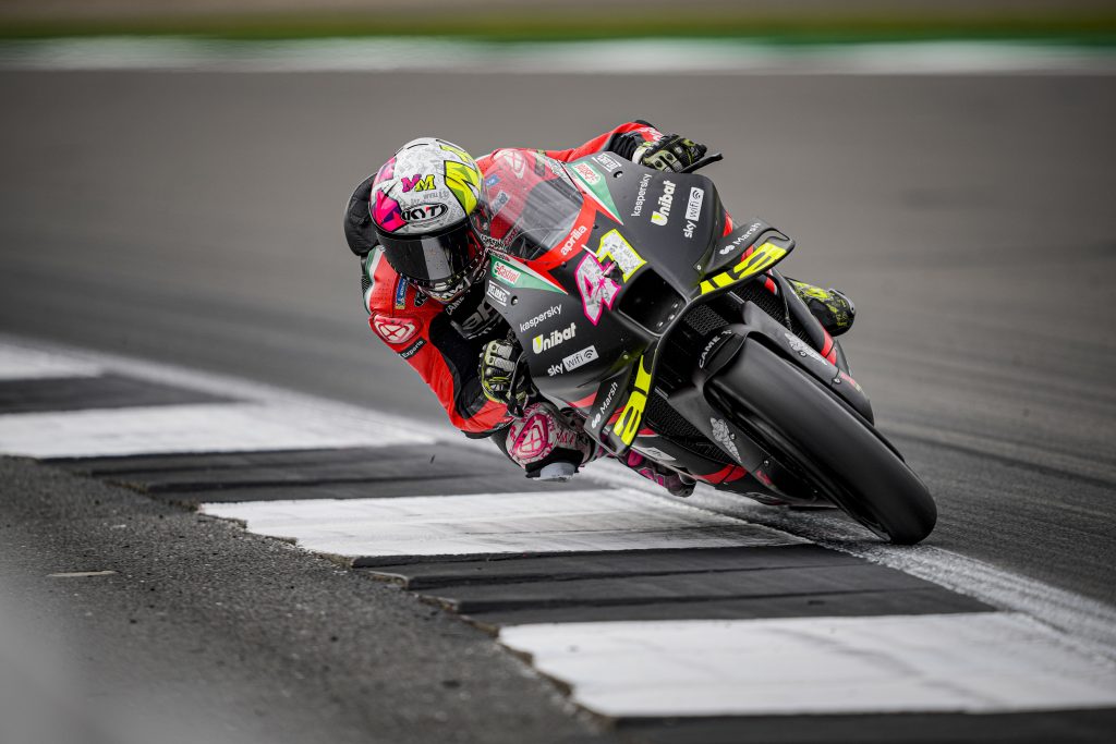SECOND ROW FOR ALEIX IN THE SILVERSTONE QUALIFIERS - Gresini Racing