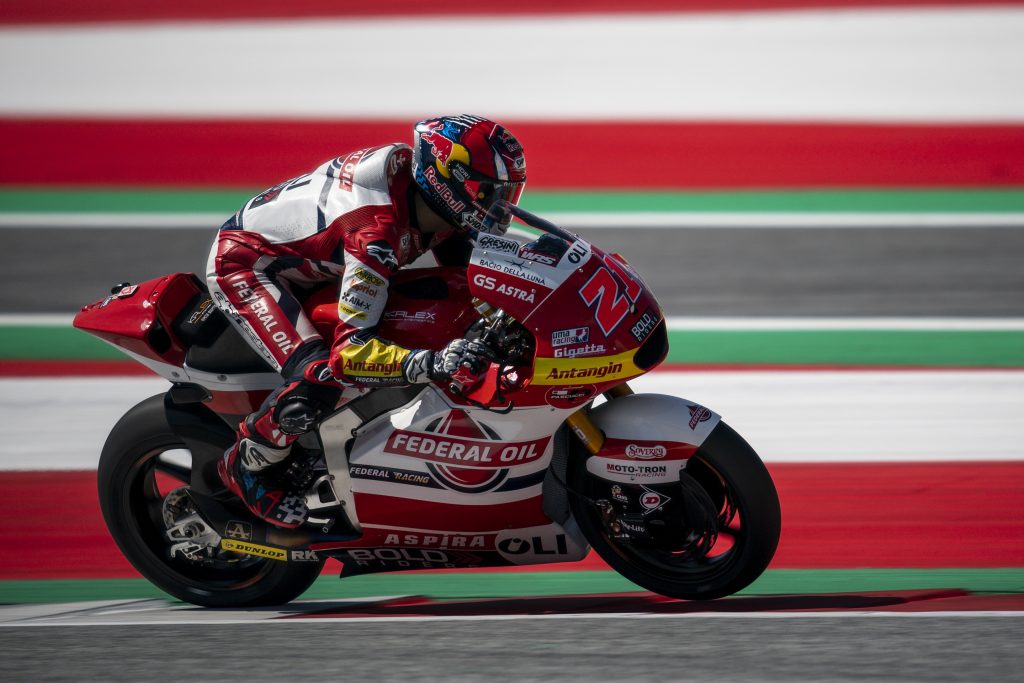 DIGGIA FROM ROW FOUR AT SPIELBERG    - Gresini Racing