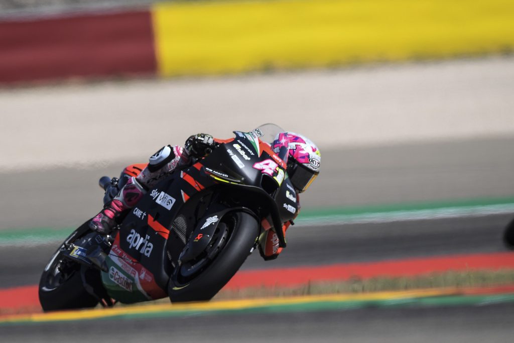 ANOTHER RACE AT THE FRONT FOR ALEIX AND APRILIA TEAM GRESINI - Gresini Racing