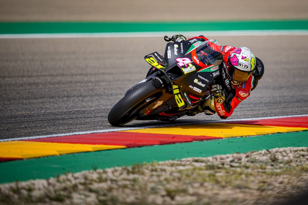 ALEIX TO START FROM THE SECOND ROW IN ARAGON - Gresini Racing
