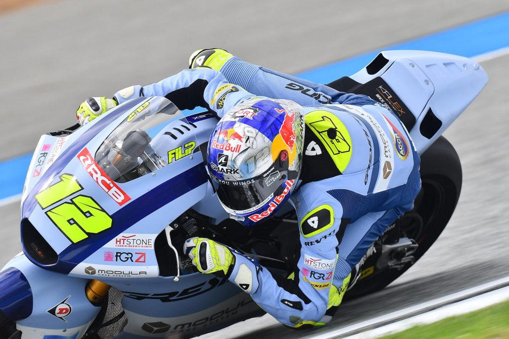 SALAČ TAKES PROVISIONAL Q2 DIRECT SEED AFTER DAY ONE AT BURIRAM - Gresini Racing
