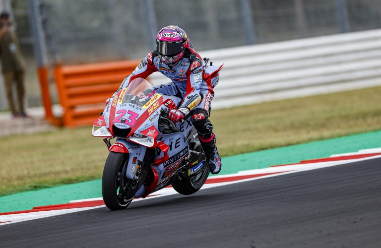 TEAM GRESINI MOTOGP ON FRONT ROW WITH BASTIANINI   