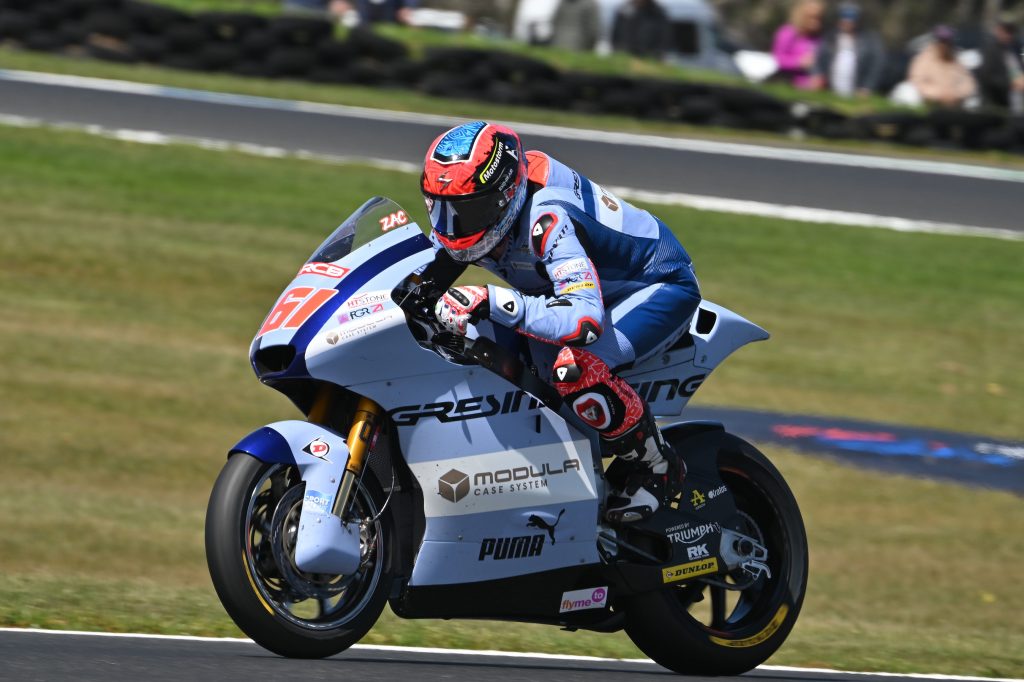 MISSED OPPORTUNITY FOR SALAC AT PHILLIP ISLAND - Gresini Racing