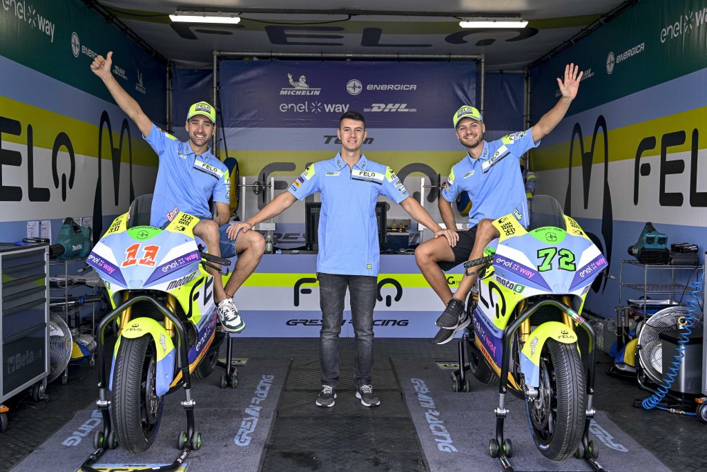 GRESINI MOTOE PROJECT CONFIRMED IN ITS ENTIRETY &#8211; FELO EXTENDS CONTRACT UNTIL 2025, WITH FERRARI AND FINELLO BACK ON TRACK NEXT YEAR - Gresini Racing