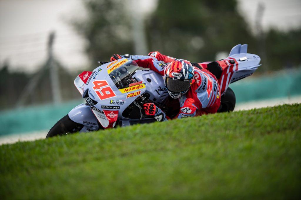 TOP NINE RESULT ON OPENING DAY OF OFFICIAL TESTING AT SEPANG - Gresini Racing