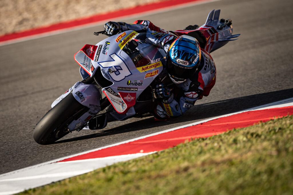ALEX MARQUEZ SHOWS SOME SKILLS ON DAY 1 AT PORTIMAO    - Gresini Racing