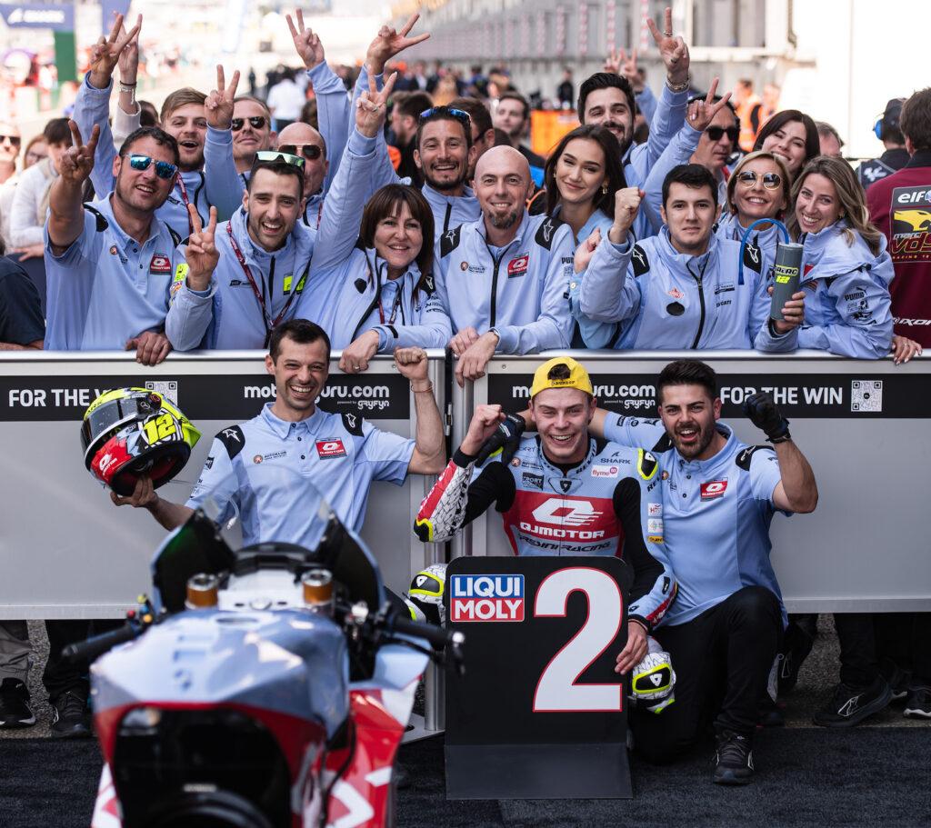 PODIUM AT LE MANS: SECOND PLACE FOR SALAČ - Gresini Racing