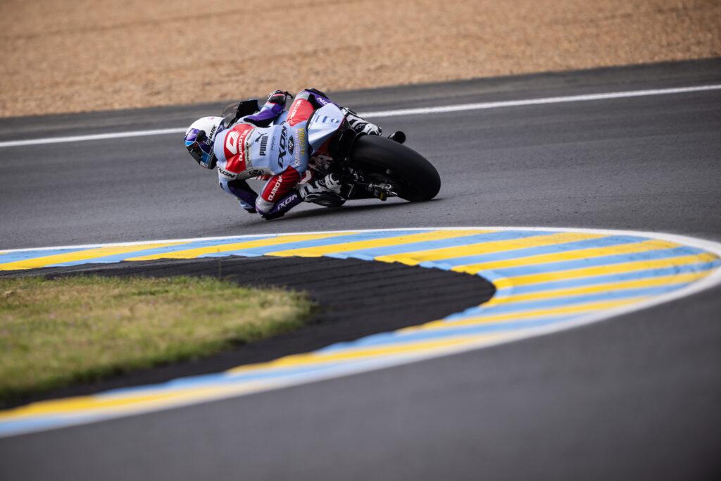 SALAČ NARROWLY MISSES OUT ON FRONT ROW IN FRANCE - Gresini Racing