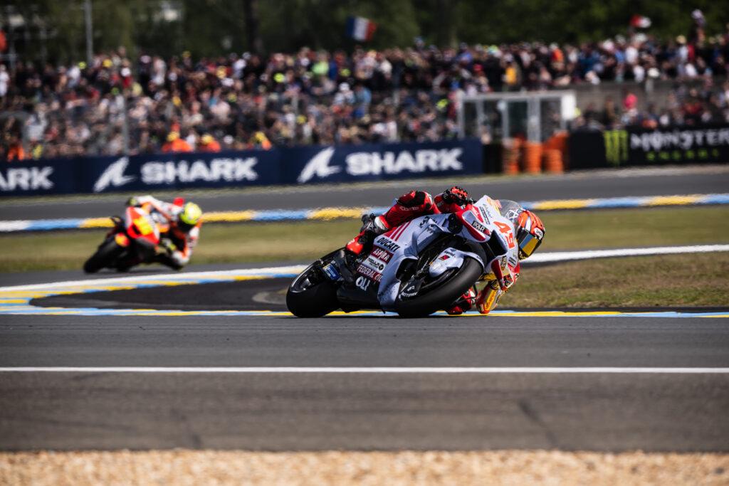 TEAM GRESINI OUTSIDE THE POINTS IN FRENCH SPRINT RACE    - Gresini Racing