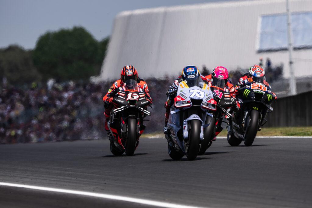 TEAM GRESINI OUTSIDE THE POINTS IN FRENCH SPRINT RACE    - Gresini Racing