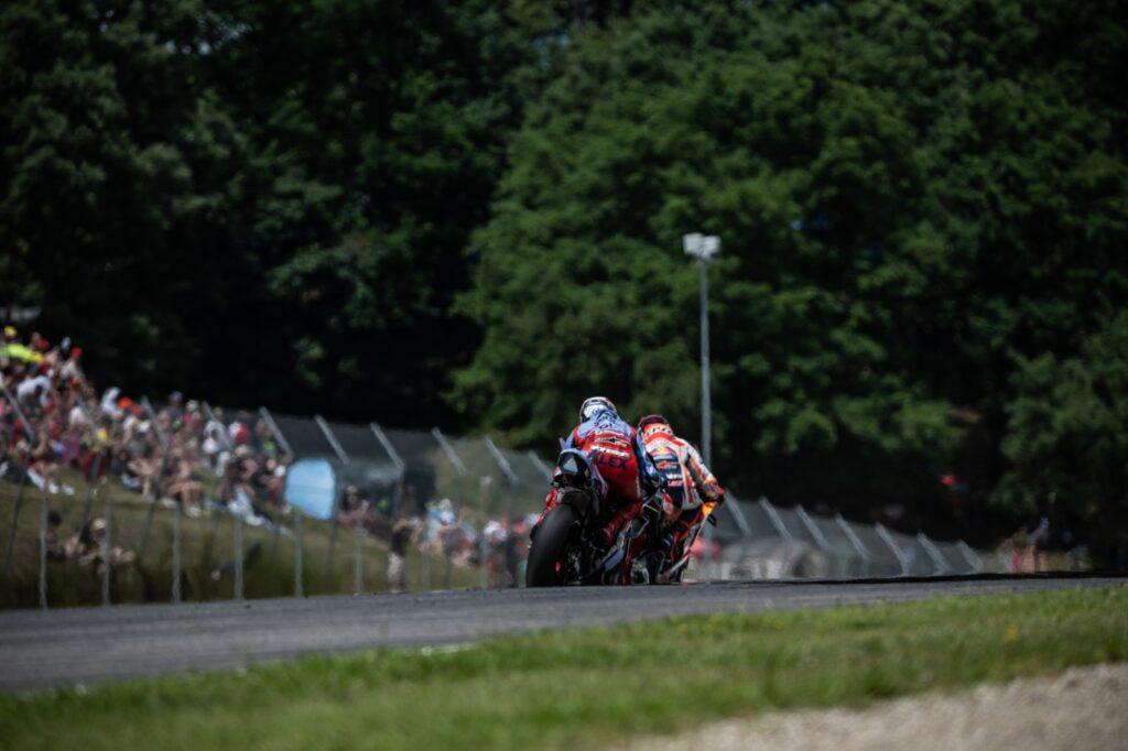 A SUPERB HALF-RACE IS NOT ENOUGH, ANOTHER DNF FOR MARQUEZ - Gresini Racing
