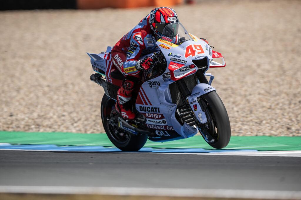 WIND HOLDS MARQUEZ BACK, BUT HE STILL MAKES IT TO Q2    - Gresini Racing