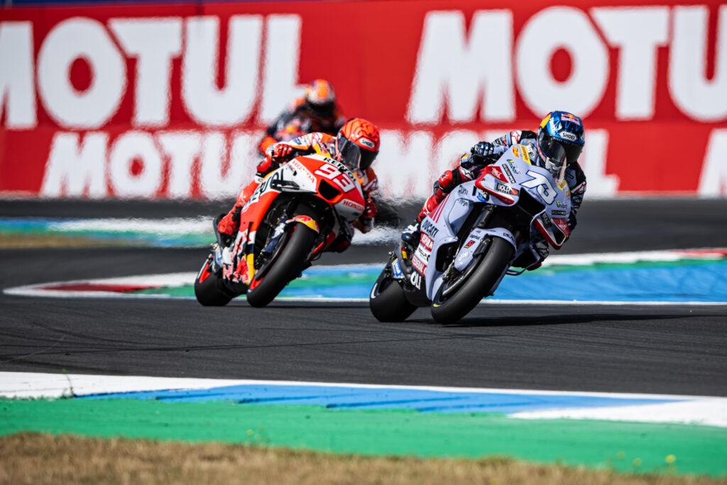 ASSEN SPRINT: ONE POINT FOR MARQUEZ, DIGGIA OUT OF CONTENTION    - Gresini Racing