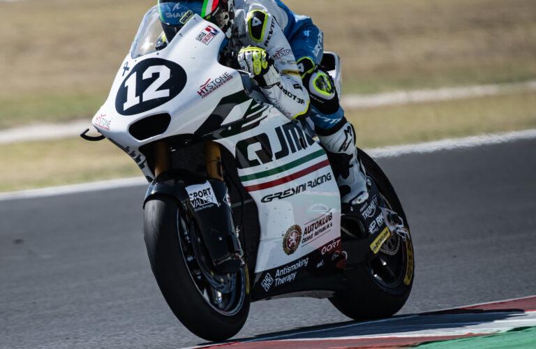 SALAČ NINTH AT THE CHEQUERED FLAG IN MISANO