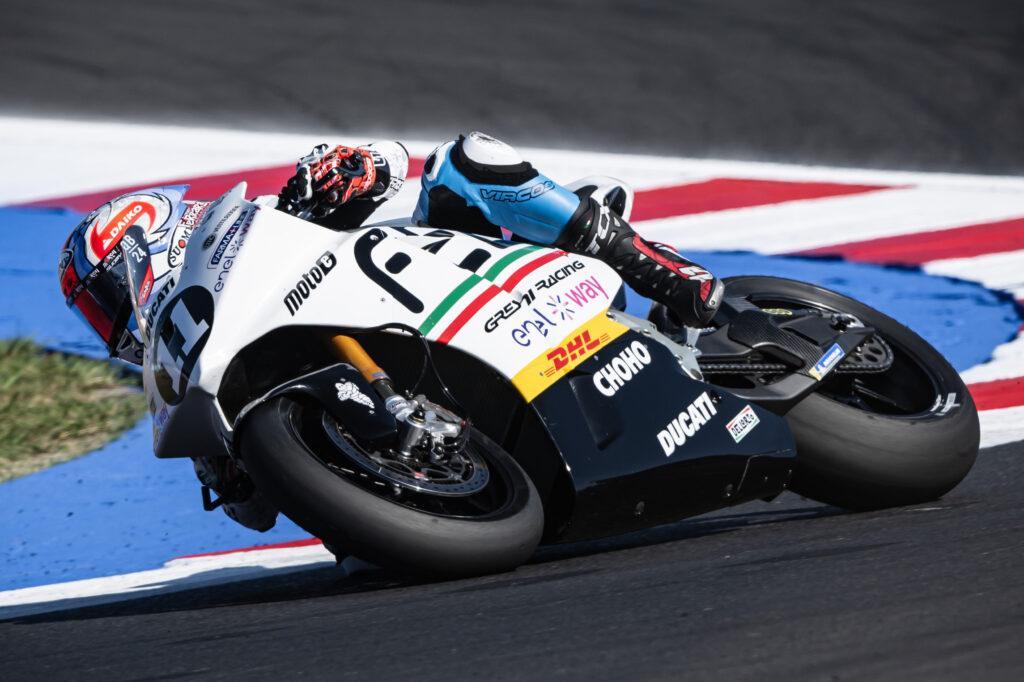 MATTEO FERRARI THIRD OVERALL IN THE 2023 MOTOE SEASON - Gresini Racing