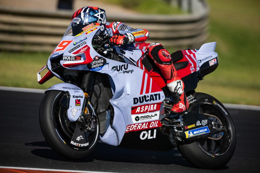 DIGGIA ON GOOD FORM AS HE SEALS DIRECT SEED TO Q2 ALSO AT VALENCIA - Gresini Racing