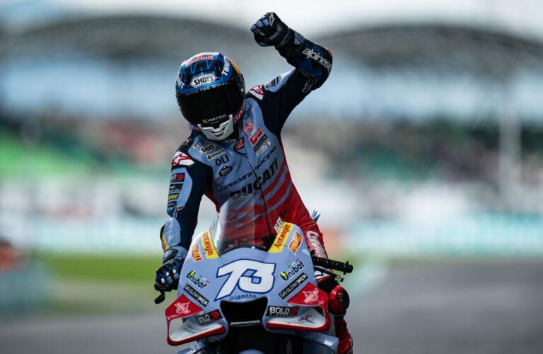 RELENTLESS ALEX MARQUEZ WINS SPRINT RACE AT SEPANG