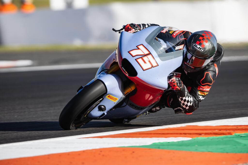 VALENCIA TEST: IL TEAM QJMOTOR GRESINI Moto2 PIAZZA ENTRAMBI I PILOTI IN TOP5 - Gresini Racing