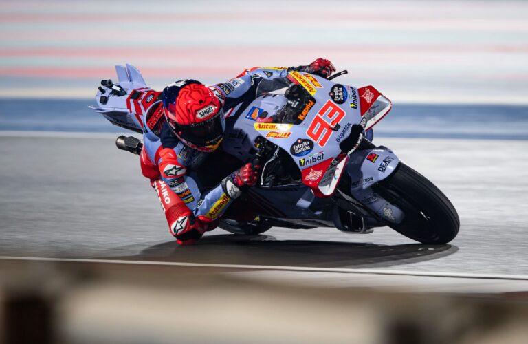 MARC DOES WELL ON THE DRY, EXCELS IN WET CONDITIONS. ALEX IS THERE, TOO.