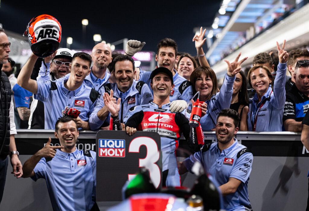 ARENAS CONQUISTA LA PRIMA FILA NELLE QUALIFICHE DEL QATAR - Gresini Racing