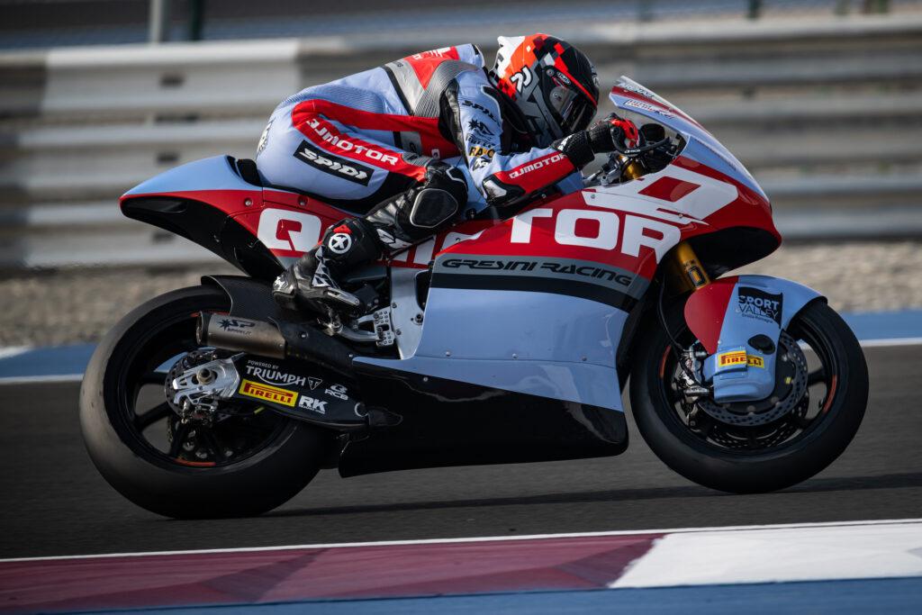 ARENAS CONQUISTA LA PRIMA FILA NELLE QUALIFICHE DEL QATAR - Gresini Racing