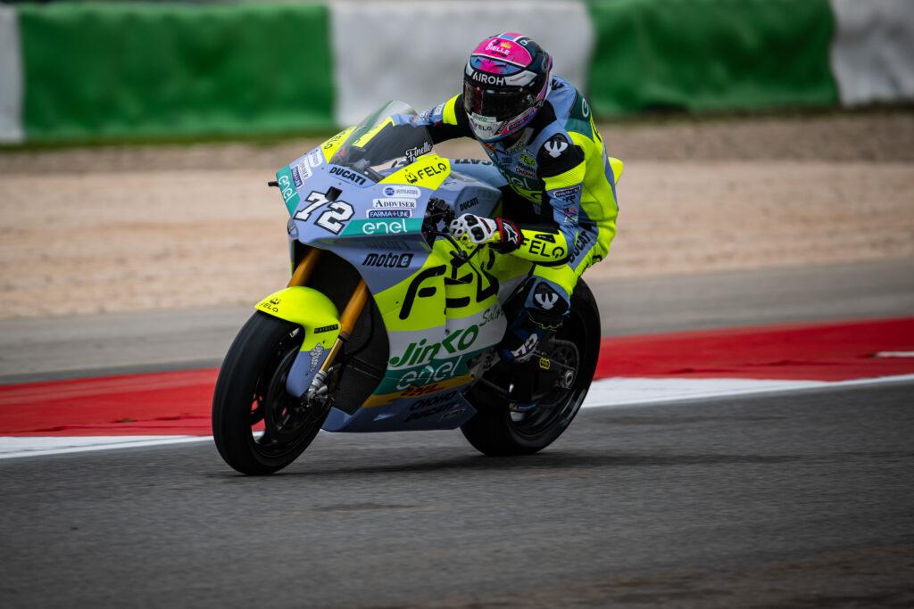 CHALLENGING FRIDAY FOR FERRARI - Gresini Racing