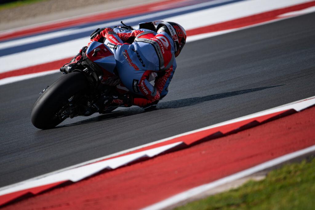 VENERDÌ AMARO AD AUSTIN - Gresini Racing