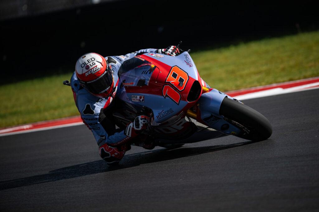 VENERDÌ AMARO AD AUSTIN - Gresini Racing
