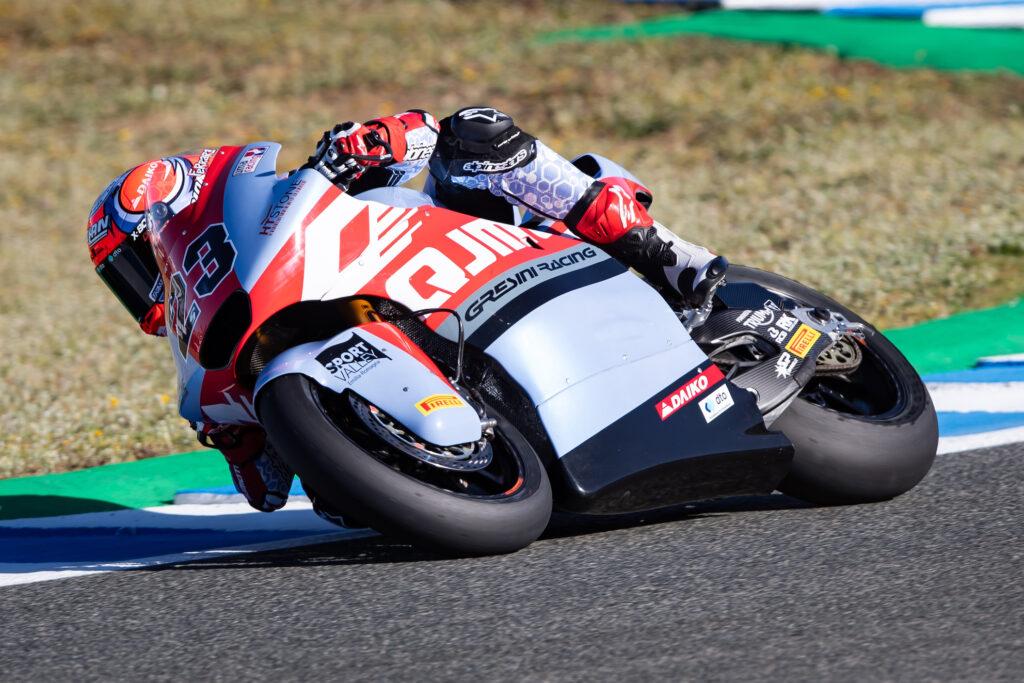 GONZALEZ VELOCE NEL VENERDÌ DI JEREZ - Gresini Racing